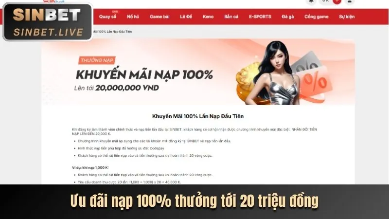Thưởng Chào Mừng g088
